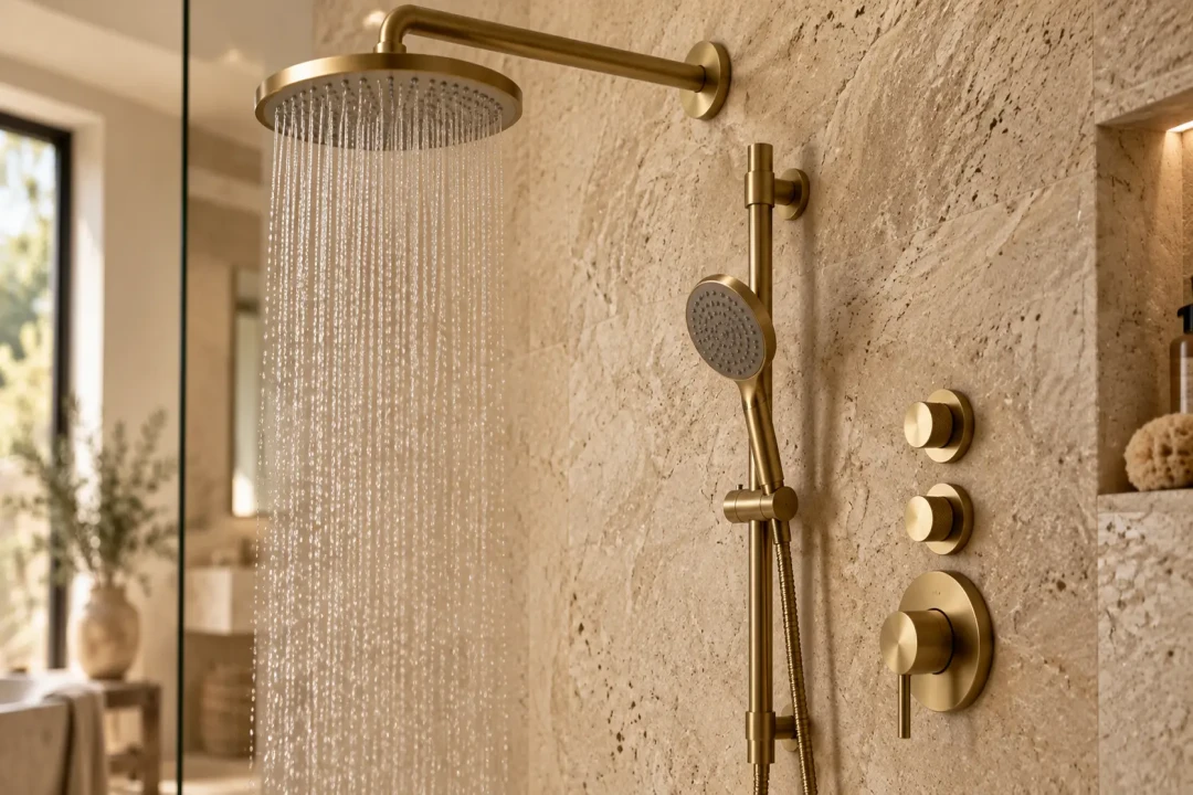 Douche à l’italienne : comment bien choisir sa robinetterie